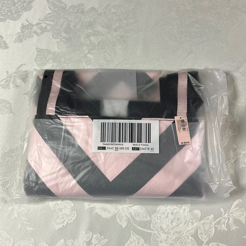 Victoria’s Secret Black & Pink Tote